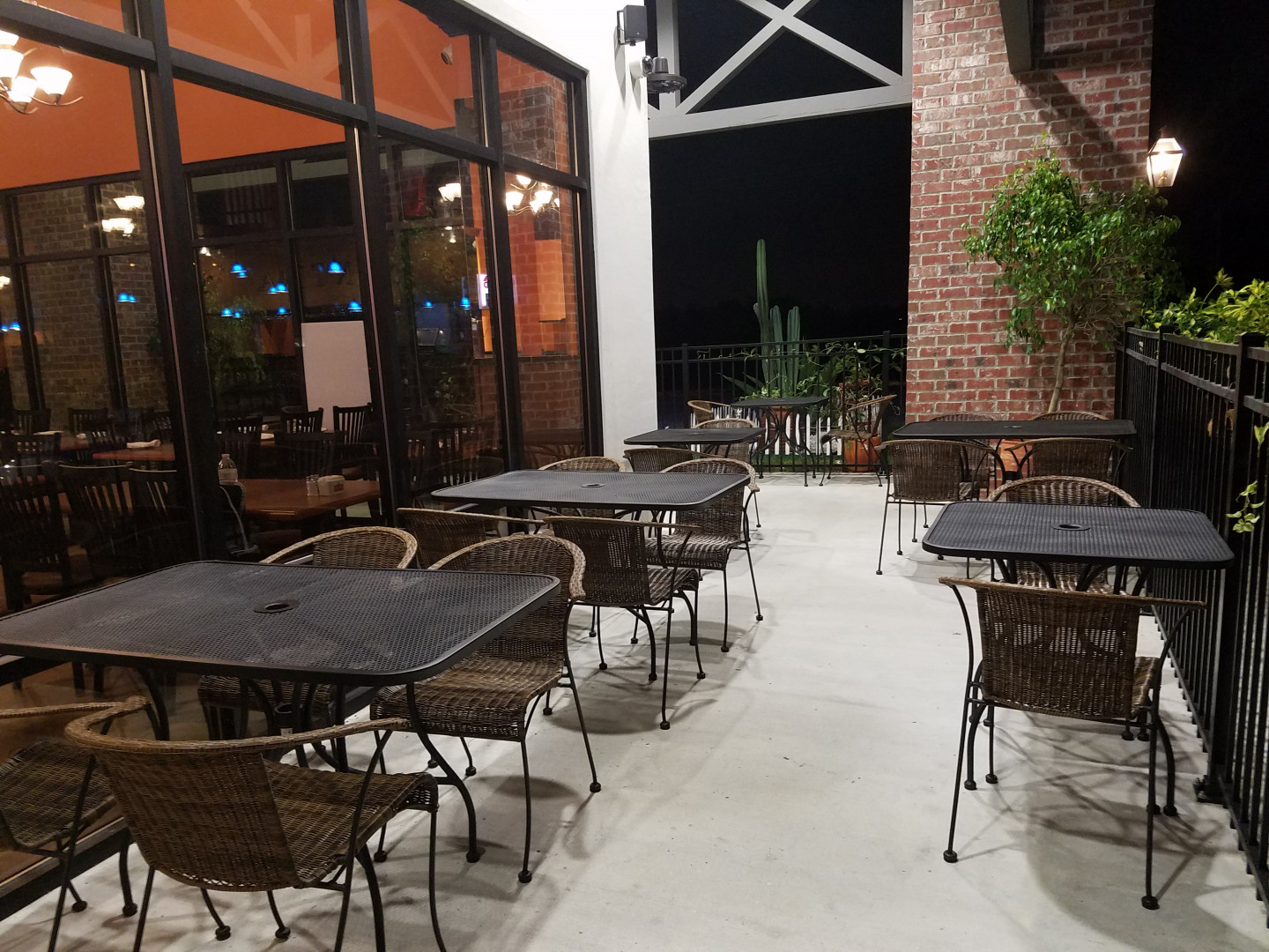 Youngsville outdoor patio